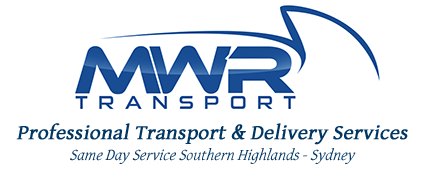 MWR Transport Delivery and Courier Service Southern Highlands Moss Vale Bowral Mittagong to Sydney